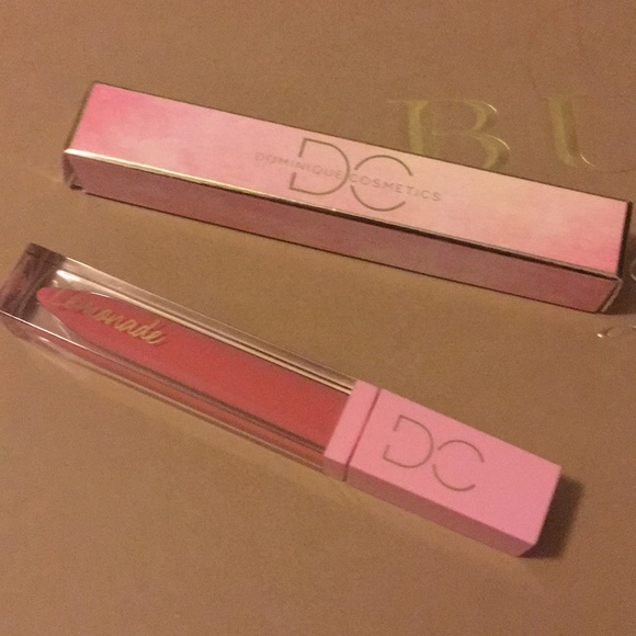 ‘5/5’ Dominique Cosmetics lemonade lip gloss